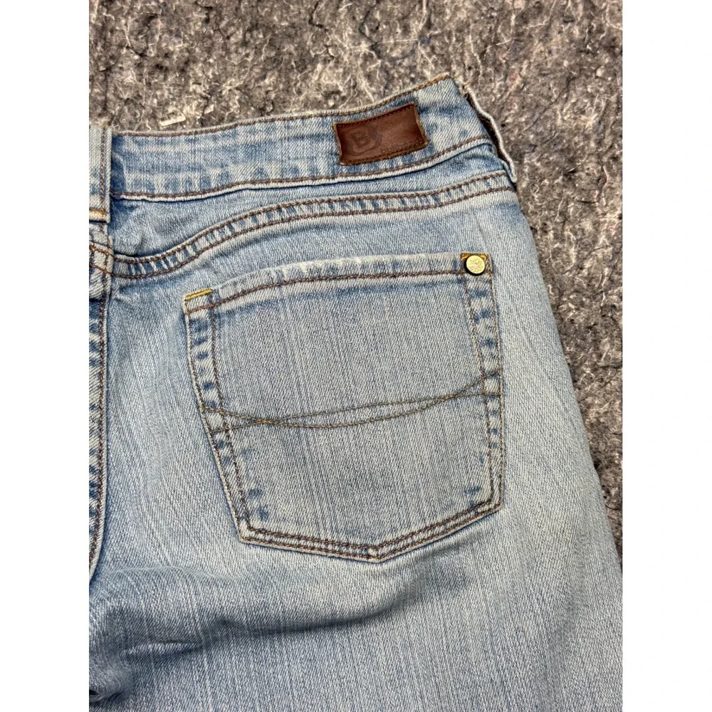 Bullhead Laguna Bootcut Jeans Light Wash Low Rise Size 7 Long Stretch Denim - Picture 14 of 15